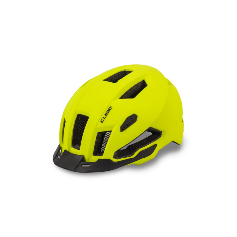 Ciclism - CASCA CUBE HELMET EVOY HYBRID YELLOW L