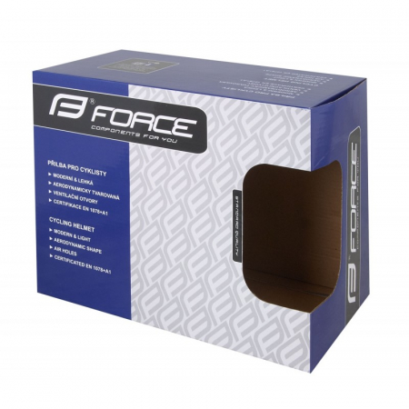 Casca Force Bat Negru/Rosu S-M (54-58 cm) [4]