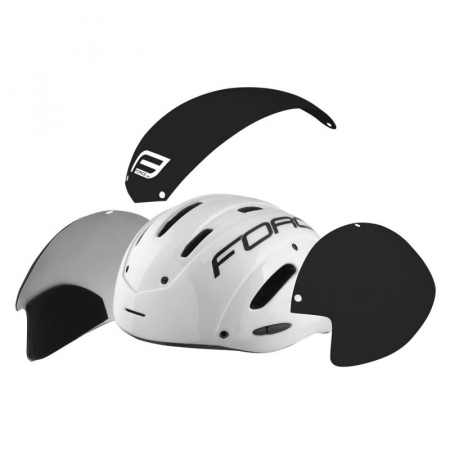 Casca Force Globe Air alb/negru L-XL (58-62 cm) [4]