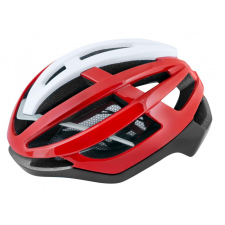 Ciclism - Casca Force Lynx Negru/Rosu/Alb S-M (55-59 cm)