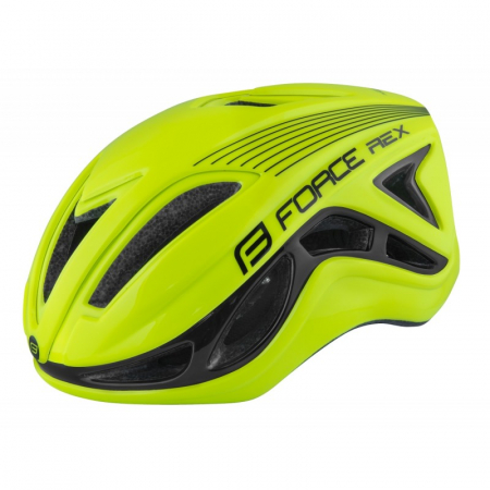 Ciclism - Casca Force Rex fluo/negru S-M (56-58 cm)