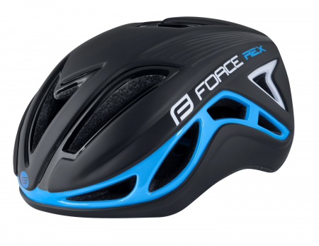Ciclism - Casca Force Rex negru/albastru S-M (56-58 cm)