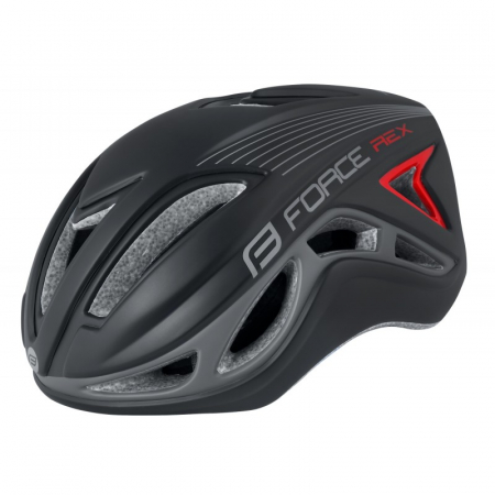 Ciclism - Casca Force Rex negru/gri S-M (56-58 cm)