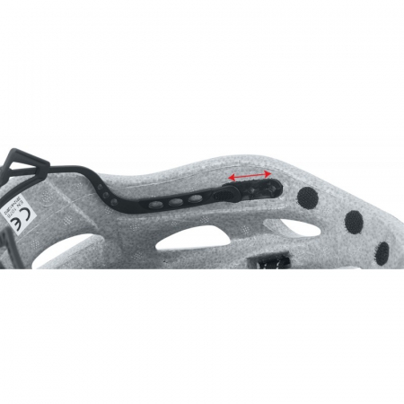 Casca Force Road, fluo/alb/rosu S-M (54-58 cm) [2]