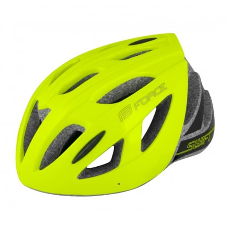 Echipament ciclism - Casca Force Swift Fluo S-M (54-58 cm)