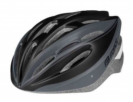 Ciclism - Casca Force Terry Negru/Gri S-M (54-58 cm)