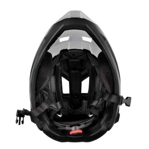 Casca Force VENOM downhill, gri-negru S-M [4]
