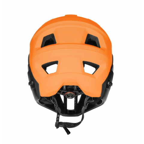 Casca Force VENOM downhill, portocaliu-negru L-XL [3]