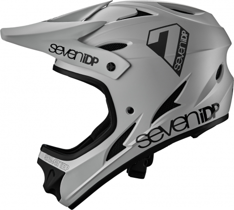 Ciclism - Casca Full Face 7IDP M1 Helmet YOUTH GREY YM, 48-50 cm