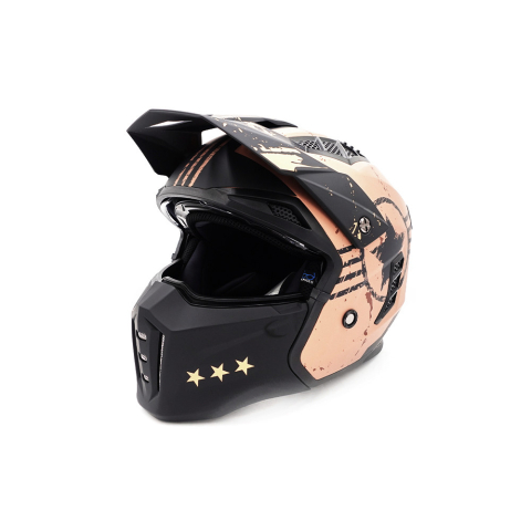 Casti protectie - Casca full face FRV Hero Gold -XL