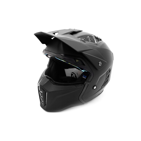 Casca full face FRV Street Panther Negru Mat [5]