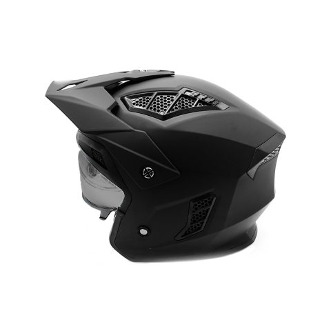 Casca full face FRV Street Panther Negru Mat [4]
