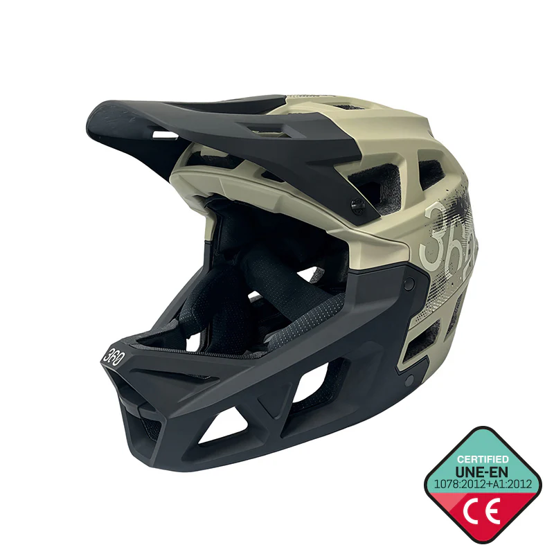 Casca bicicleta - Casca integrala INTEGRA Sport verde militar