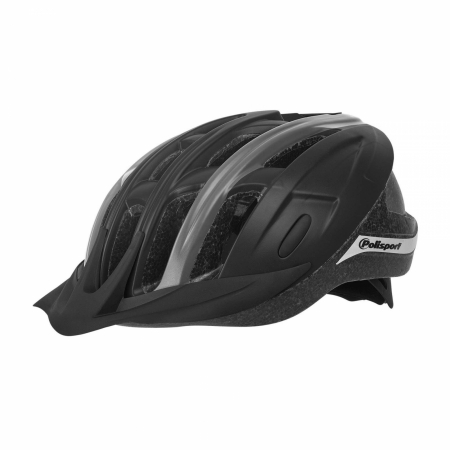 Ciclism - Casca Polisport Ride In - 58-62 cm, L, Negru-Gri