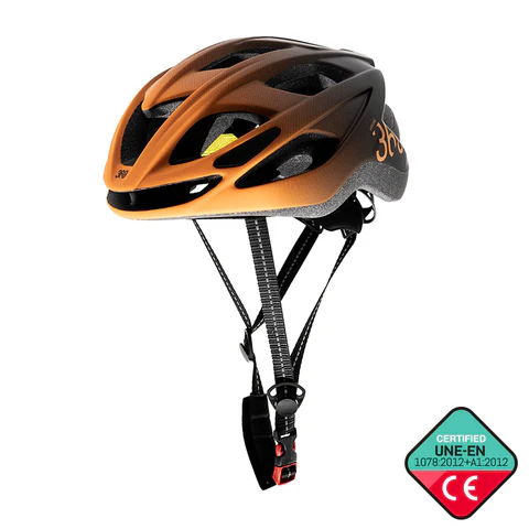 Casca bicicleta - Casca protectie pentru bicicleta ZYCLON Sport PORTOCALIU (L)