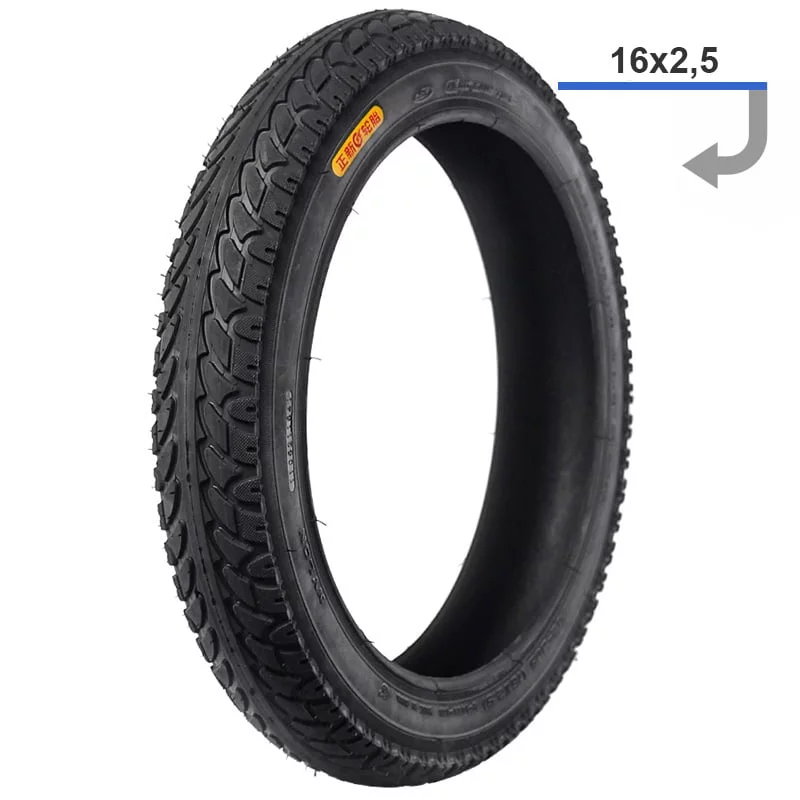 Piese biciclete - Cauciuc CST bicicleta electrica moped 16 x 2.50