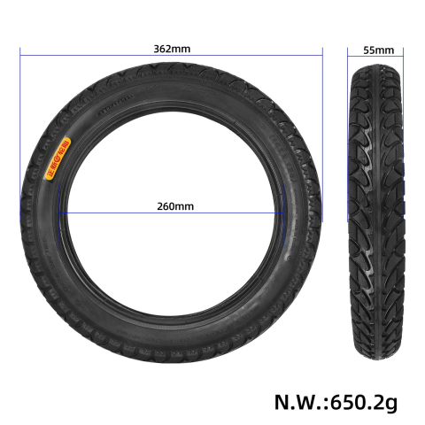 Cauciuc CST pentru bicicleta 14x2.125 [4]