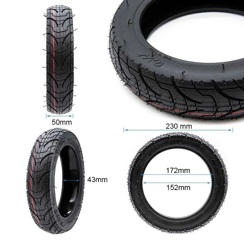 Cauciuc cu gel pentru trotineta electrica 9.2 x 2-6.1 [1]