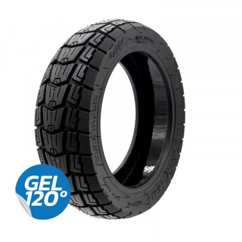Piese trotinete electrice - Cauciuc offroad cu gel tubeless  pentru trotineta electrica Kukirin G2 2025 10x2.75-6.5