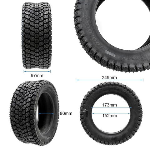 Cauciuc offroad trotineta electrica 100/55-6 [3]
