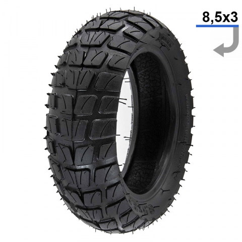 Piese trotinete electrice - Cauciuc offroad trotineta electrica 8.5 X3 compatibil KugooKirin G2/G2 PRO