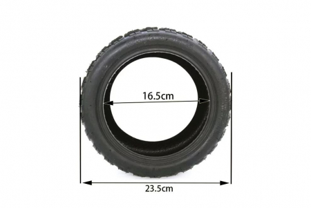 Cauciuc trotineta electrica 10 x 3 inch, 85/65-6.5 tubeless [2]