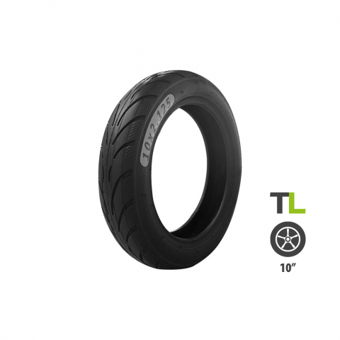Piese trotinete electrice - Cauciuc tubeless 10 x 2.125  pentru trotineta electrica Ninebot F