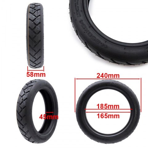 Cauciuc tubeless 250X54 pentru trotineta electrica Xiaomi Mi4 [1]
