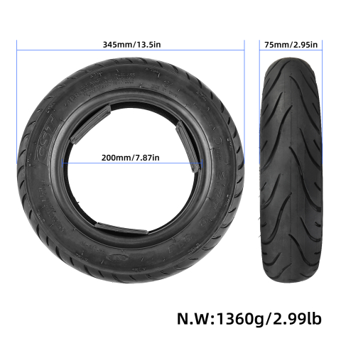 Cauciuc tubeless CST 2.75-8 31j [2]