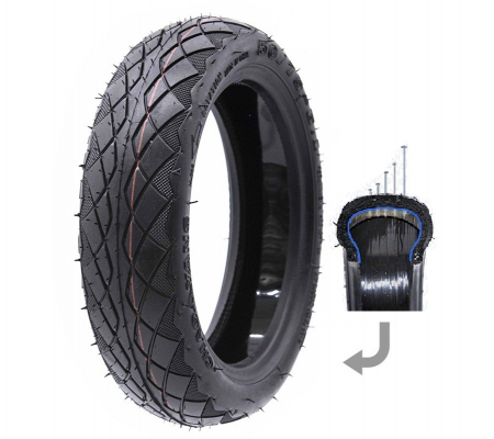 Piese trotinete electrice - Cauciuc tubeless cu gel antipana 8 1/2 x2 pentru trotinete electrice Xiaomi Mi Scooter