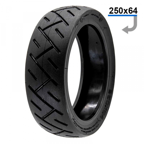 Piese trotinete electrice - Cauciuc tubeless cu gel antipana CST 250 X 64 pentru trotineta electrica Xiaomi MI4 Ultra