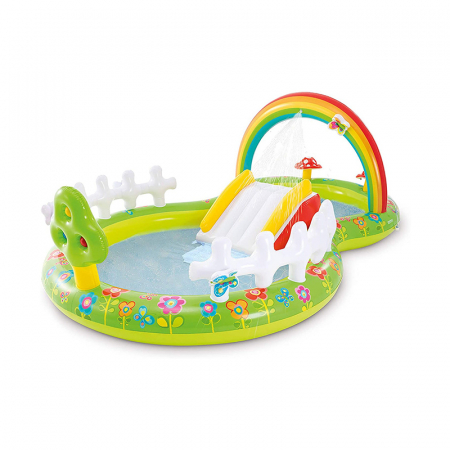 Centru de joaca, gonflabil pentru copii, My garden, Intex, 290x180x104 cm [1]