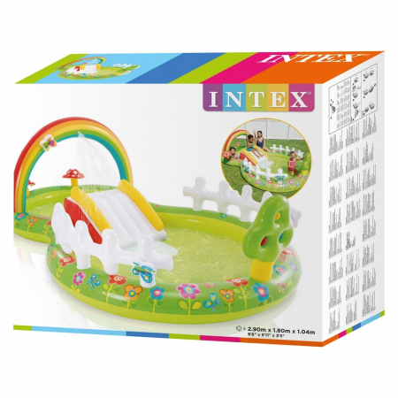 Centru de joaca, gonflabil pentru copii, My garden, Intex, 290x180x104 cm [3]