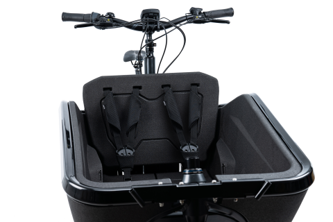 Ciclism - CENTURI SIGURANTA SCAUN PORBAGAJ COPII CUBE CARGO Negru