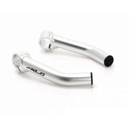 Ghidoane bicicleta - Coarne XLC BE-A01, Argintii