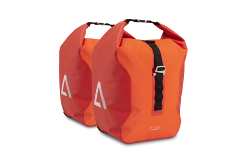 Ciclism - COBURI ACID PANNIRERS TRAVLR PRO 20/2  FLAME N BLACK