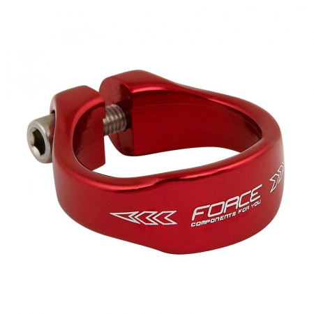 Ciclism - Colier Force 34.9 mm al. rosu
