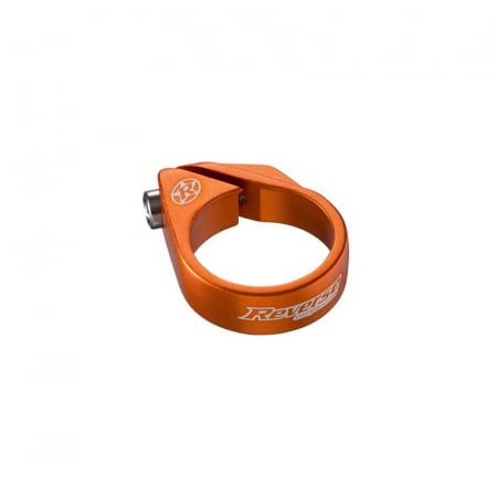 Piese biciclete - Colier tija sa Reverse Bolt Clamp 34.9mm orange