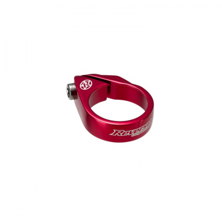 Piese biciclete - Colier tija sa Reverse Bolt Clamp 34.9mm rosu