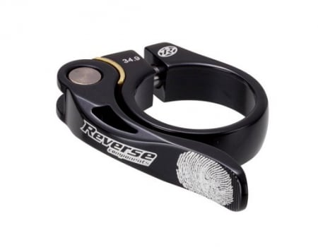 Ciclism - Colier tija sa Reverse Long Life 34.9mm negru