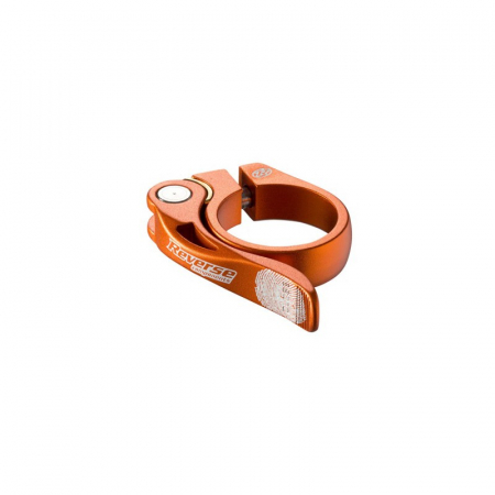 Piese biciclete - Colier tija sa Reverse Long Life 34.9mm orange