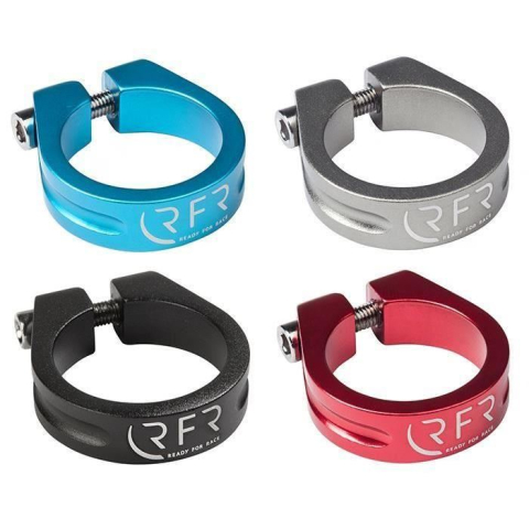 Sei si tija sa bicicleta - COLIER TIJA SA RFR 34.9MM - ALBASTRU