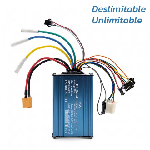 Piese trotinete electrice - Controller S866 pentru bicicleta electrica 48V  21A  500W