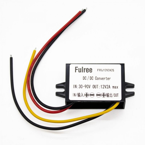 Piese trotinete electrice - Convertor DC 30-90V la 12V 2A