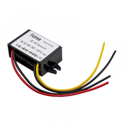 Piese trotinete electrice - Convertor DC 30-90V la 12V 3A [FULREE]