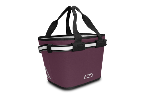 Cosuri bicicleta - COS ACID HANDLEBAR BASKET CITY 15 FILINK ROSU