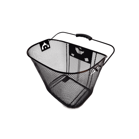 Cosuri bicicleta - Cos cu suport pentru ghidon, negru