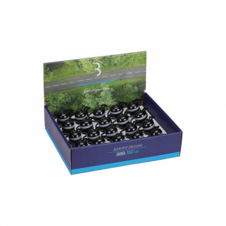 Ciclism - Cutie sonerii BBB-14D EasyFit Negru/Gri