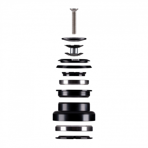 Cuvete Force A-Head 1 1/8 Al Tapered Negre [1]