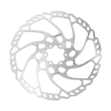 Ciclism - Disc frana bicicleta Shimano SM-RT66-L, 203mm, 6 suruburi